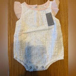 BRAND NEW!! Miki Miette brand size 6 month romper